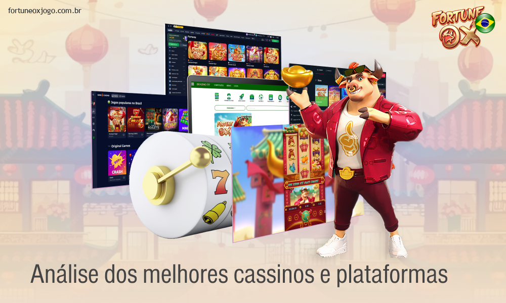 Muitos cassinos on-line no Brasil oferecem o Fortune OX para jogar on-line e em qualquer lugar por meio de aplicativos
